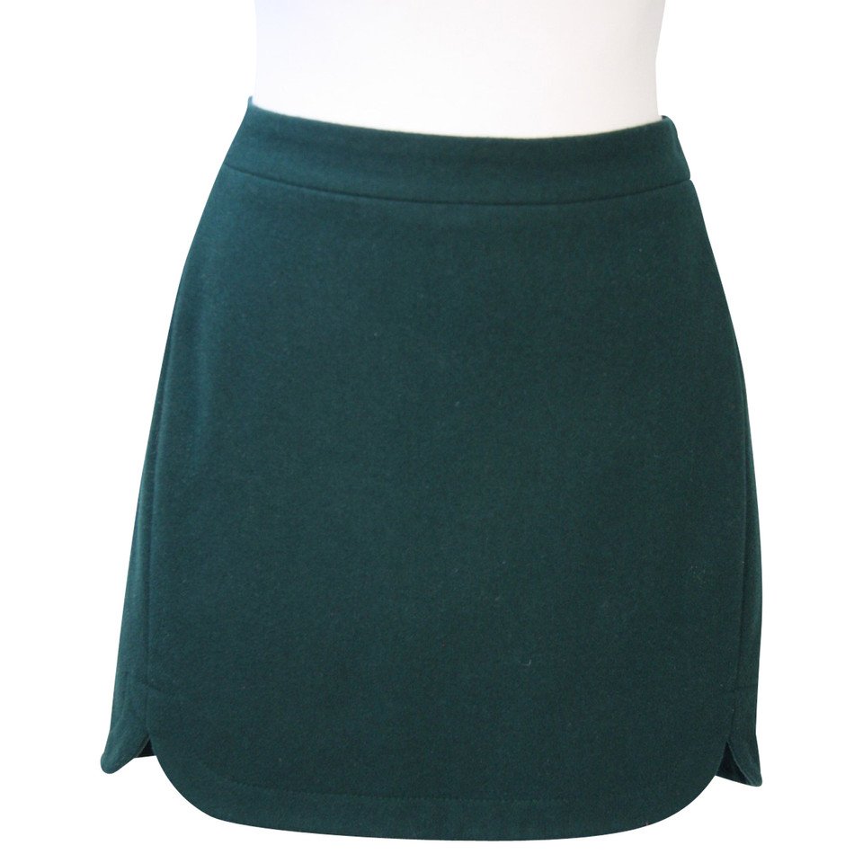 J. Crew Mini skirt in green