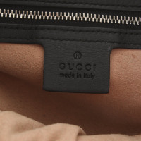 Gucci Dionysus Hobo Bag aus Leder in Schwarz