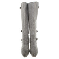Belstaff Leather boots with lace pattern