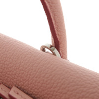 Mcm Handbag Leather in Pink