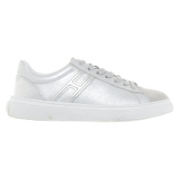 Hogan Silver colored sneakers