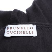 Brunello Cucinelli Top in donkerblauw
