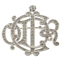 Christian Dior Brooch with gemstones