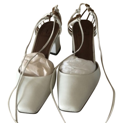 L'autre Chose Pumps/Peeptoes Leather in White