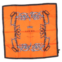 Loewe Sjaal Zijde in Oranje