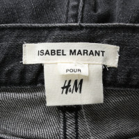 Isabel Marant For H&M Jeans aus Baumwolle in Grau