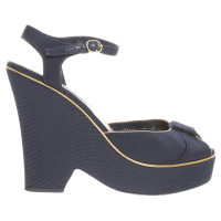 Ralph Lauren Peep-toes with wedge heel