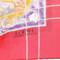 Loewe Foulard en soie multicolore