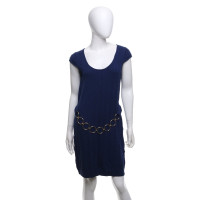Milly Gebreide jurk in blauw