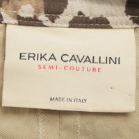 Andere Marke Erika Cavallini - Hose mit Animal-Print