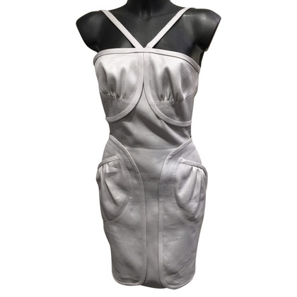 Fendi Dress Silk in Silvery