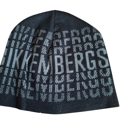 Bikkembergs Hut/Mütze aus Wolle in Schwarz