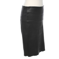Utzon Skirt Leather in Black
