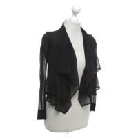 Plein Sud Transparent jacket made of silk