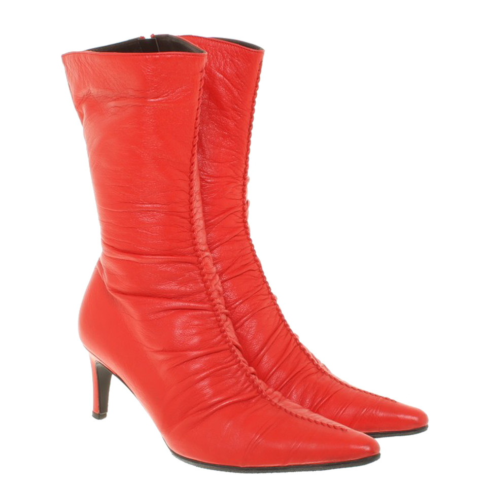 L.K. Bennett Boots in red