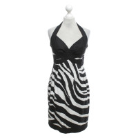 Karen Millen Abito con strisce zebra