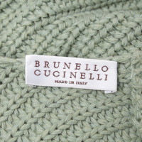 Brunello Cucinelli Top in verde