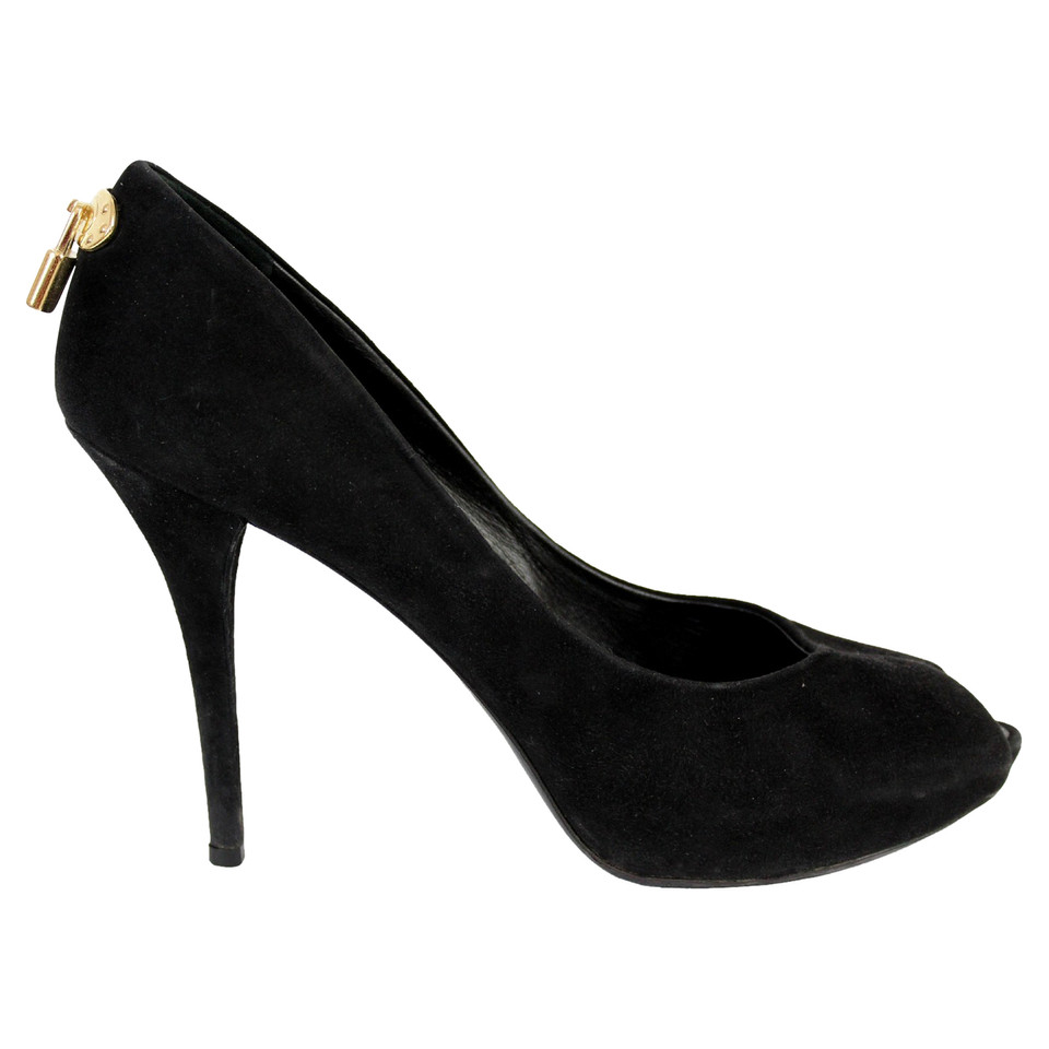 Louis Vuitton Pumps/Peeptoes en Cuir en Noir