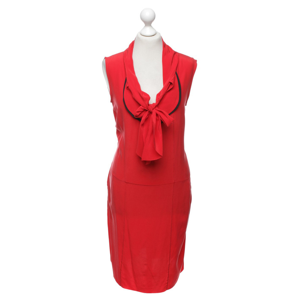 Marni Silk dress in red