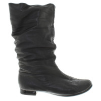 Baldinini Leather boots in black