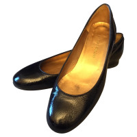 Jourdan Slippers/Ballerinas Patent leather in Black