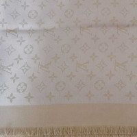 Louis Vuitton Sjaal Wol in Beige