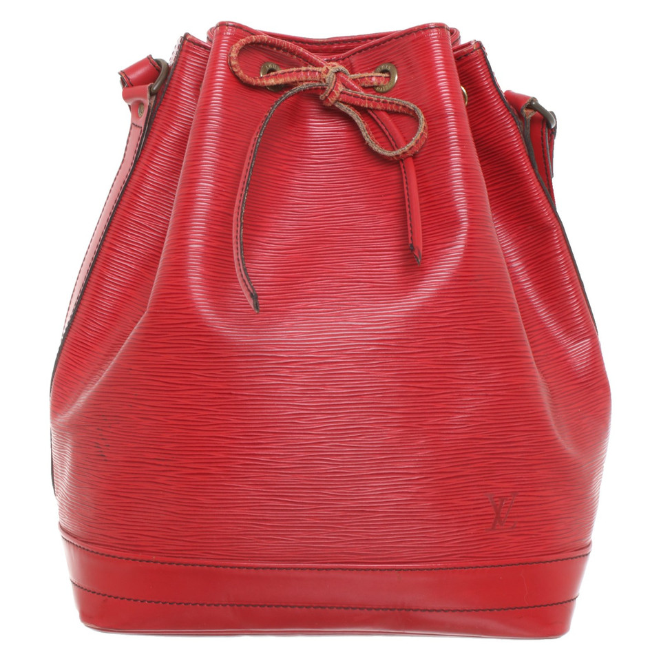 Louis Vuitton Noé Petit Leather in Red