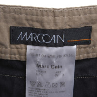 Marc Cain Pantaloni in beige-marrone
