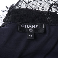 Chanel Abito in pizzo nero