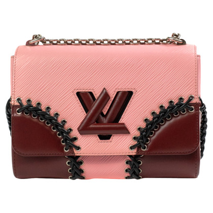 Louis Vuitton Twist MM23 aus Leder in Rosa / Pink