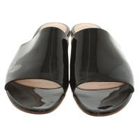 Gianvito Rossi Slippers/Ballerinas Patent leather in Black