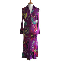 Etro Dress colorful silk jersey