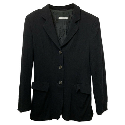 René Lezard Blazer in Zwart