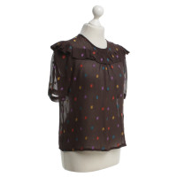 Marc By Marc Jacobs top in brown