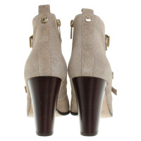 Jimmy Choo Ankle boots Leather in Beige