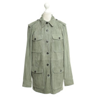 Closed Suede jacket with green