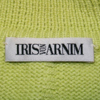 Iris Von Arnim Green 100% Cardigan en cachemire