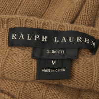 Ralph Lauren Black Label Kaschmir-Pullover in Ocker