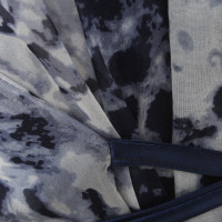 Plein Sud Silk blouse with pattern