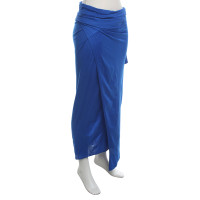 Eres Wrap skirt in blue