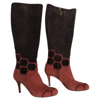 a.testoni Boots Suede in Brown