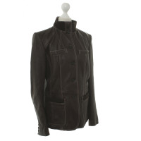 Bally Brown leather jacket
