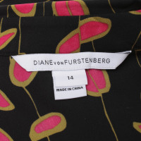 Diane Von Furstenberg Kleid aus Seiden-Gemisch