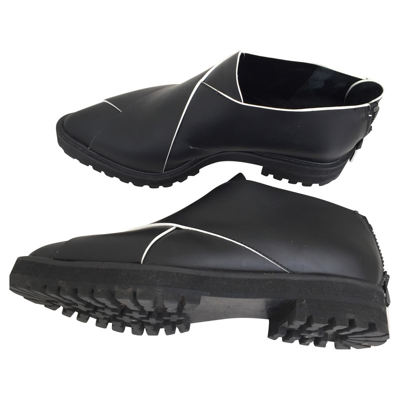 Proenza Schouler Brogues, black matte