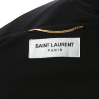 Saint Laurent Robe en Viscose en Noir