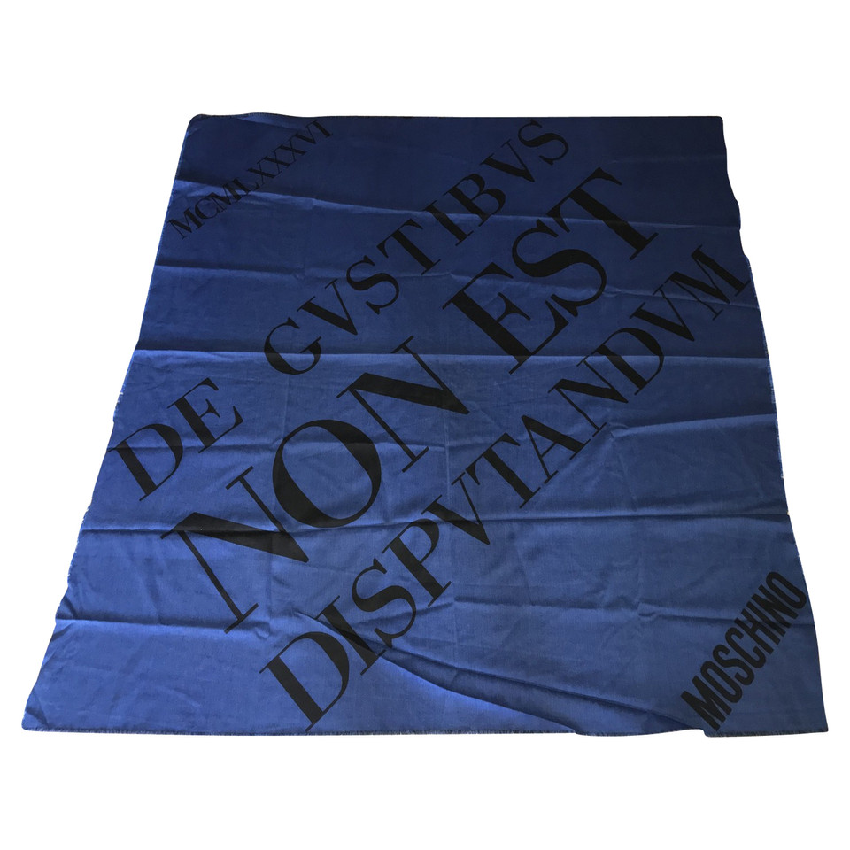 Moschino Electric blue stole