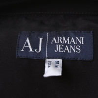 Armani Jeans Blouse met overhemd in zwart