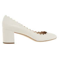 Chloé Pumps/Peeptoes Leather in Cream