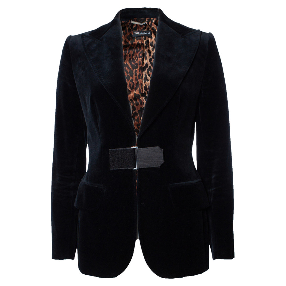 Dolce & Gabbana Blazer Viscose in Black