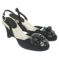 Chanel Wedges in zwart